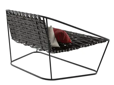 Small Sofa Arflex Cloud Carlo Colombo Armchair 3D model