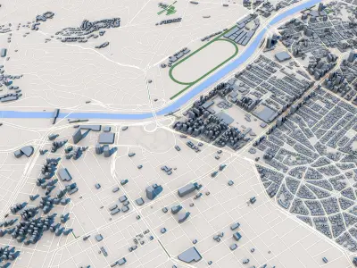 Sao Paulo Brazil 3D model