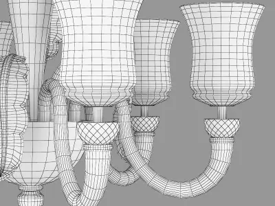 804460 Petalo Lightstar Chandelier   3D model