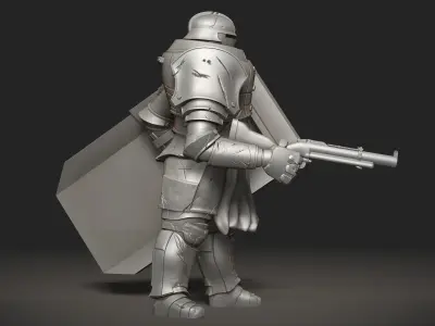 Imperial Battle Ogres 3D model