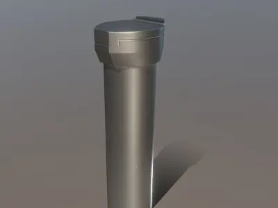 Groundwater Measure Pipe Low-Poly and High-Poly Version 1 3D Model Pack