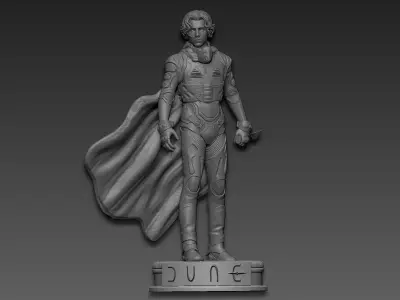 Paul Atreides Dune 3D print model