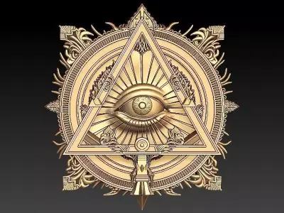 Illuminati Model 3D print model