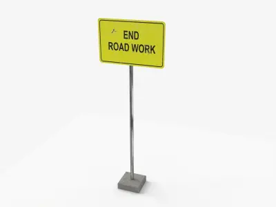 Road signs Pack  3D  model 3D model