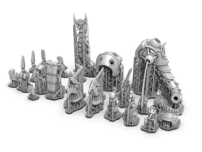 Iron Hive - Iron Lord - pack 1 3D print model