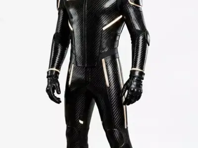 Carbon Onyx Executive Tactical Skin Low-poly 3D model