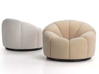 Alpha Club Chair 3D model