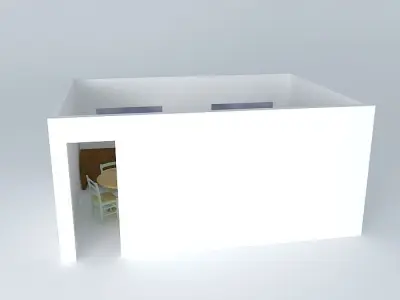 sheilaorkut house with two windows Free 3D model