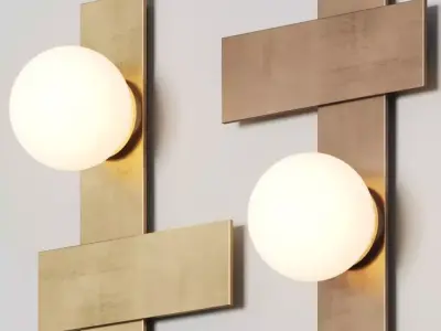 Cantori Kea Wall Lamp 3D model