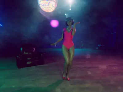 cyberpunk - Cyber Club Low-poly 3D model