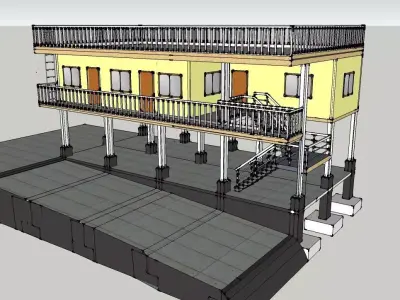 MultiPurpose Hall 3D model