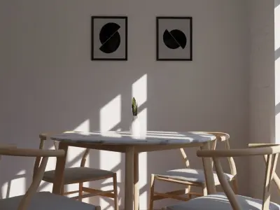 dining room 3D model