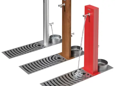 Drinking fountain Fuente from Artformurban 3D model