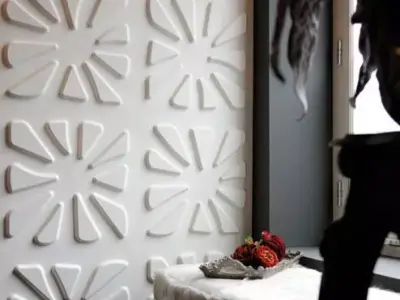 3d wall panel Low-poly 3D model