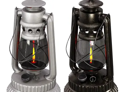 Old Lanterns 3D model