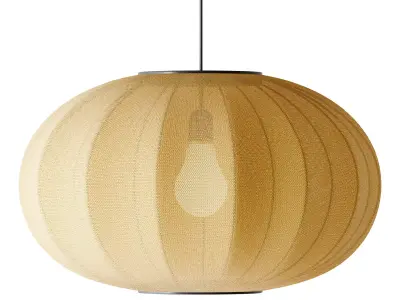 Knit Wit Oval Pendant light 3D model