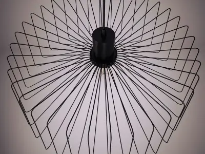 Lamp pendant light - wire 3D model