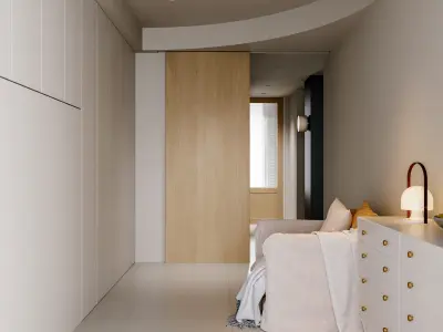 apartment interior scenes     3D model 10