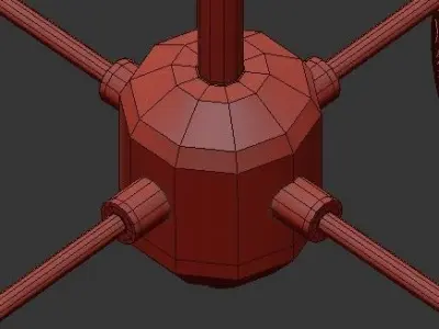 TOM CHANDELIER 3D model