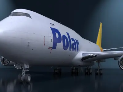  Boeing 747-8 DHL Polar Air Cargo 