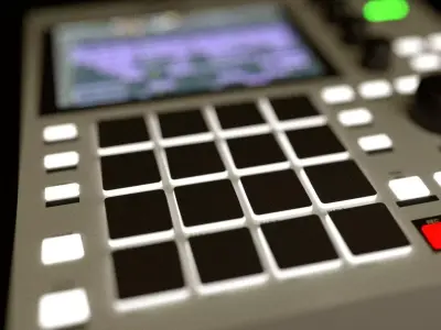 Drum Pad Beat Machine 3D model