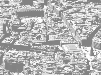 Madrid City Center 3D model