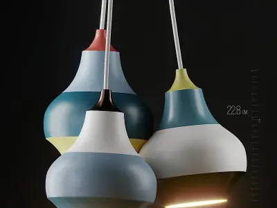  Cirque Pendant Light 3 Size by Louis Poulsen 3D model