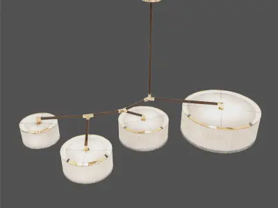 Spider Chandelier 3D model