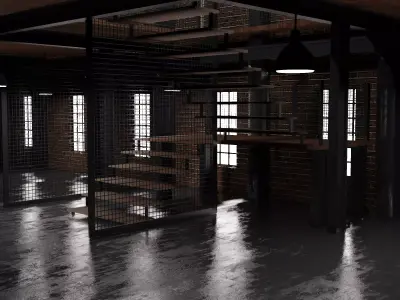 Loft Interior 3D model