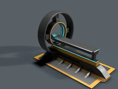 Sci Fi Scanner 3D model