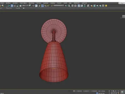 Mitzi Kai Wall Sconce Low-poly 3D model