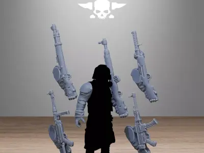 GrimGuard German Weapons Pack 3D print model