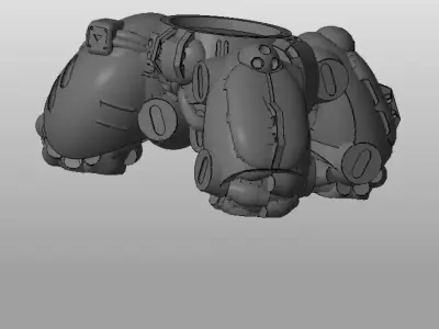 CHIBI-TECH SD - TRIDENT CHASSIS         3D print model