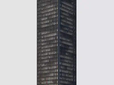 mid poly skyscraper 3d model Free 3D model