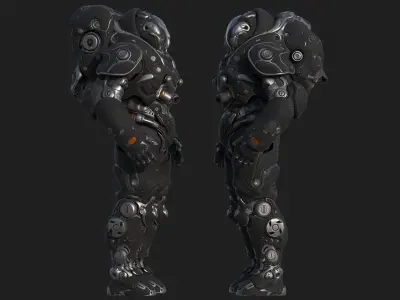  Combat Suit 04 - Dark Collection 