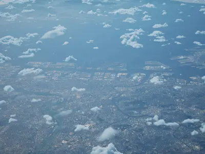 Kawasaki Japan City Landscape 3D Model 3D model