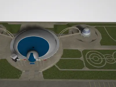 Konya Science Center 3D model