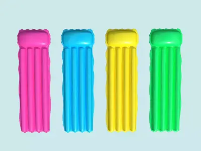 Pool float Low-poly 3D model