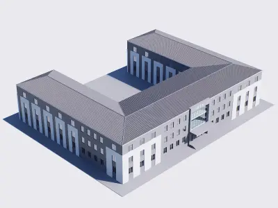 Building Low-poly 3D model