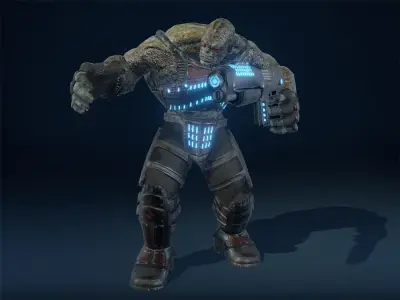 SF Orc Low-poly 3D model