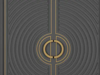 Entrance door set232 3D model