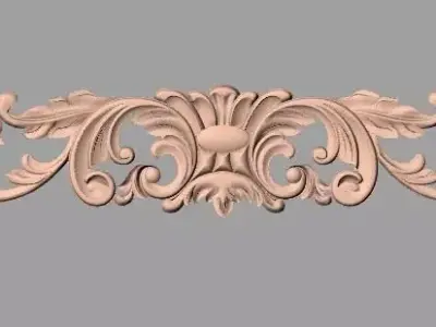 Artcam 3D relief STL models for CNC woodworking E118 3D model