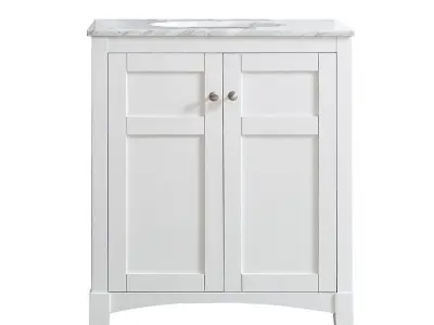 Manningtree Single Bathroom Vanity Set 3D model