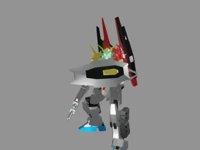 The Mecha Attacker 6 3D model