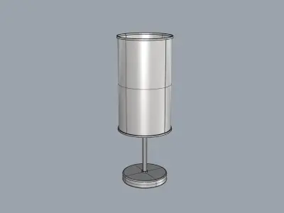 Bed Side Lamp 008 Low-poly 3D model