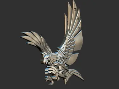 Mechanical eagle - Aguia Mecanica  3D print model