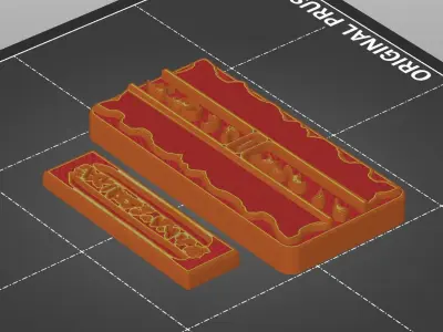 Gold Pressed Latinum Slips and Strips 3D print model