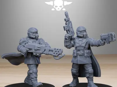 Vaskar Hunters 3D print model