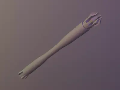 double bladed lightsaber 3D model