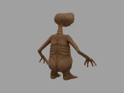 ET the alian 3D model